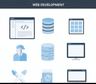 Web/App Development vector illustration